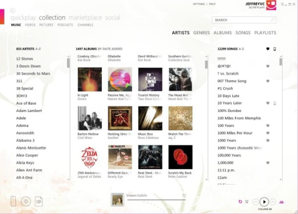 Zune player download